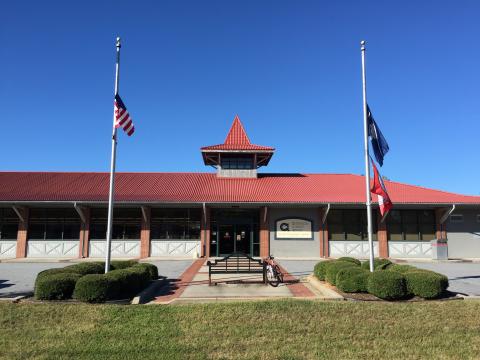 Belton Library building exterior