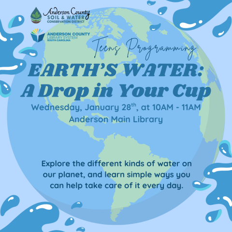 Earth's Water: A Drop in Your Cup