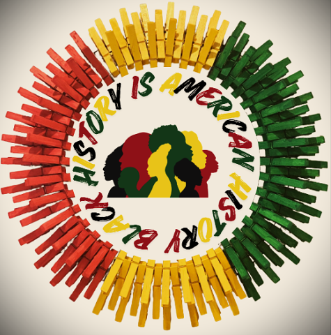 Clothespin wreath in red, yellow, and green 