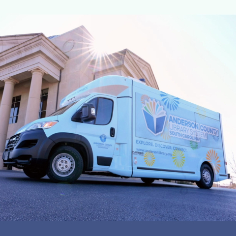 photo of the book mobile