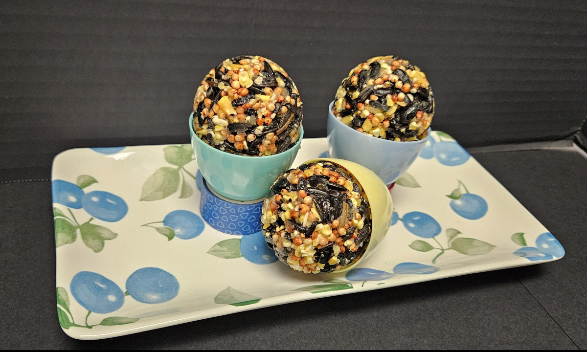Easter Egg Birdfeeder