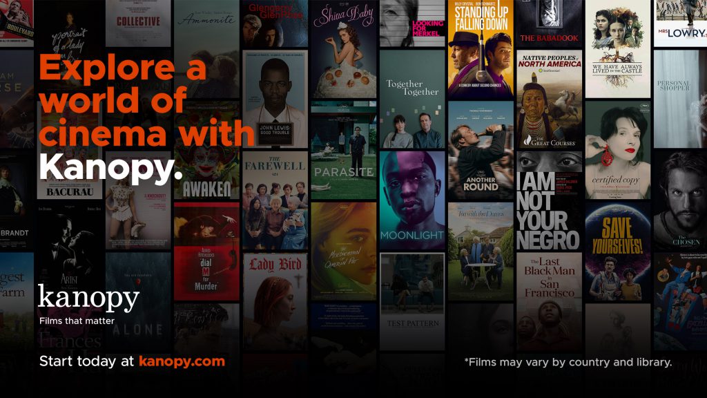 Kanopy is Now Streaming with Your Library Card